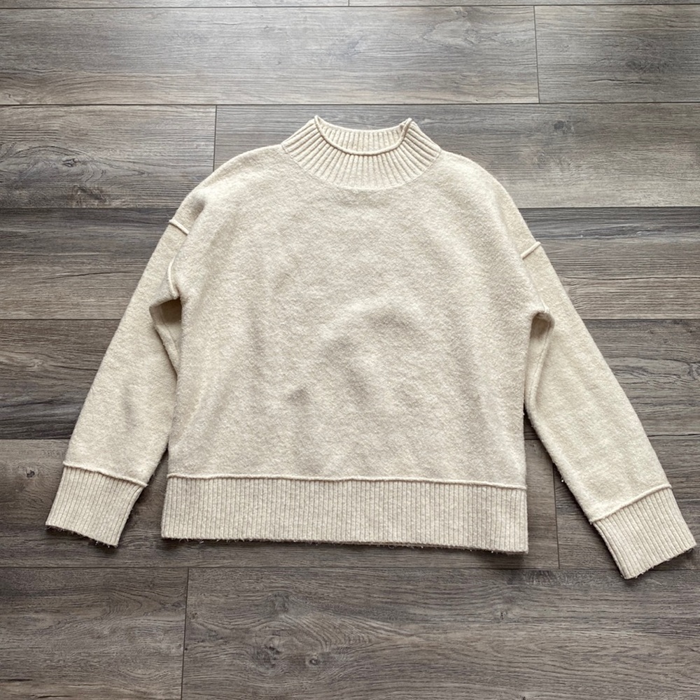 Cream Universal Thread Sweater